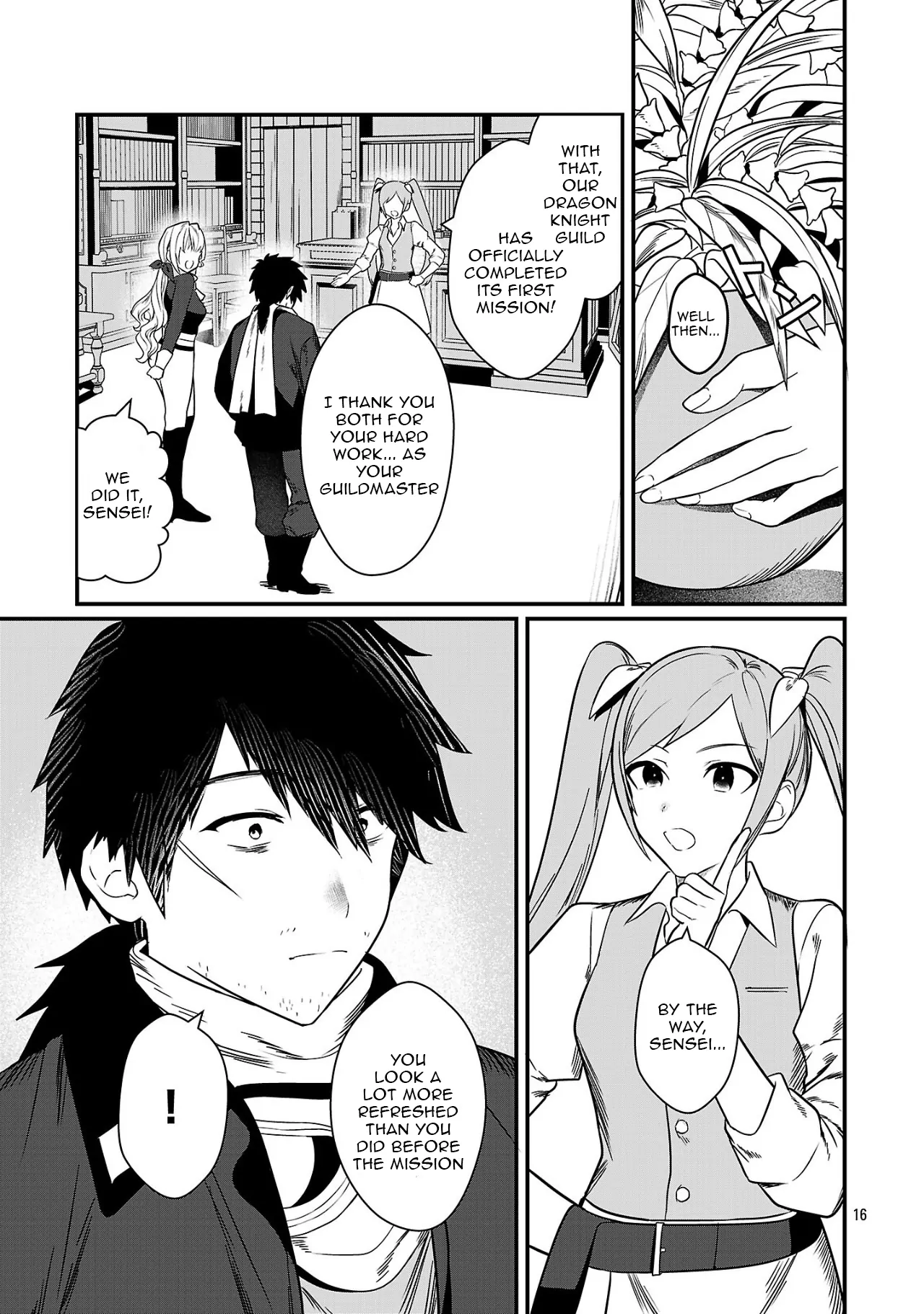 Zero Sen Ace, Isekai de Saikyou no Ryuu Kishi ni naru! Chapter 4.2 - page 16