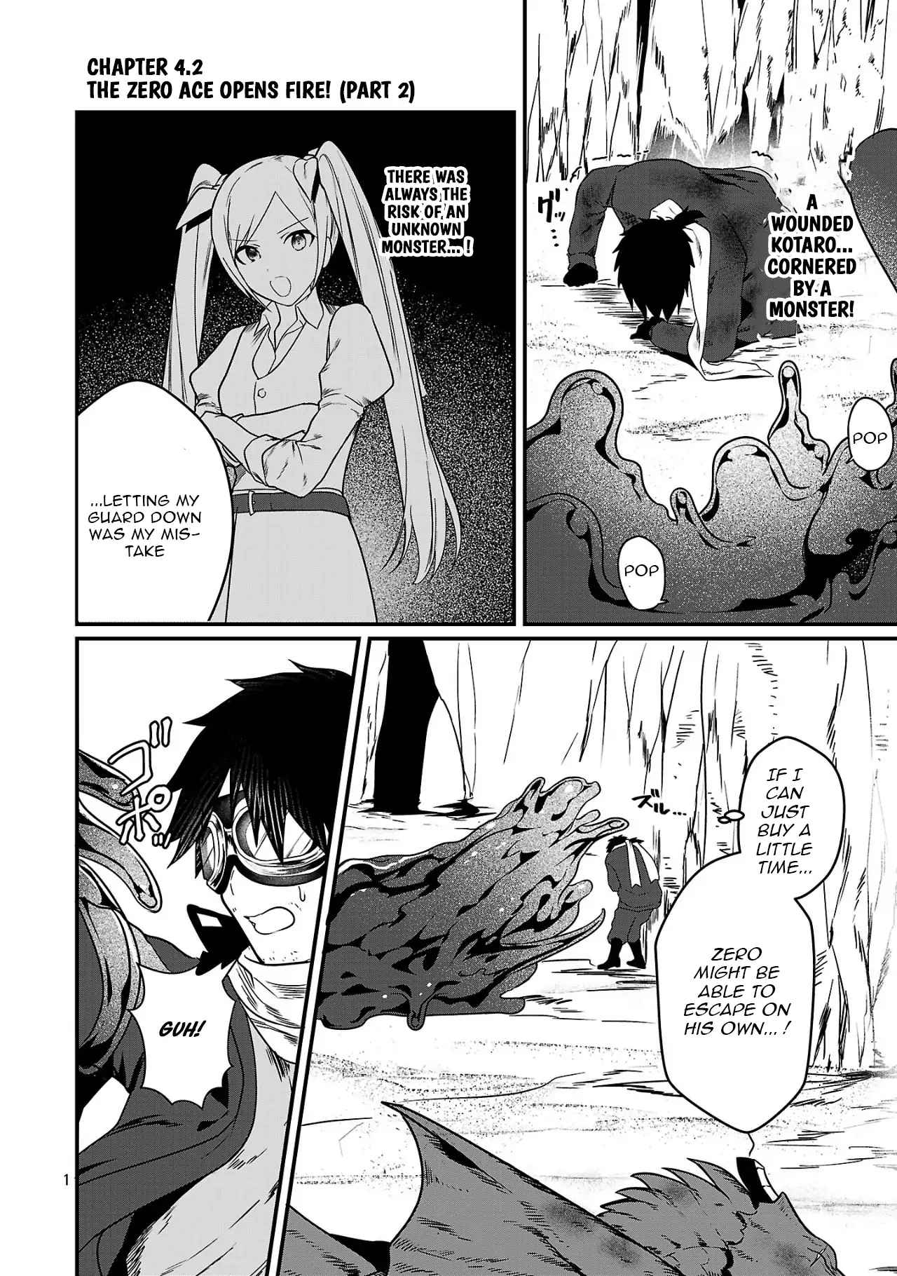 Zero Sen Ace, Isekai de Saikyou no Ryuu Kishi ni naru! Chapter 4.2 - page 1