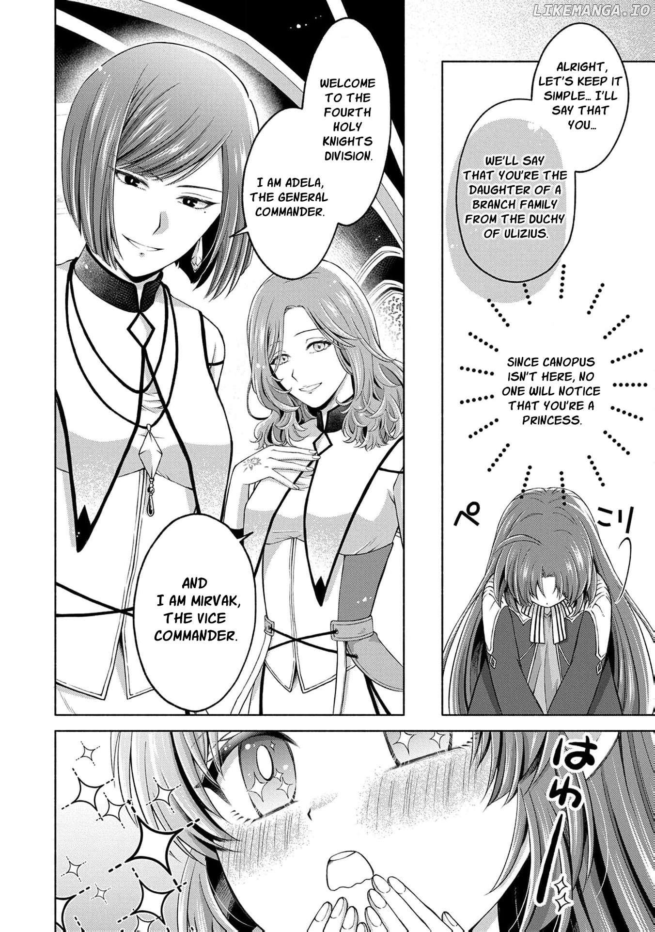 The reincarnated great saintess hides her true identity with all her might Chapter 6 - page 25