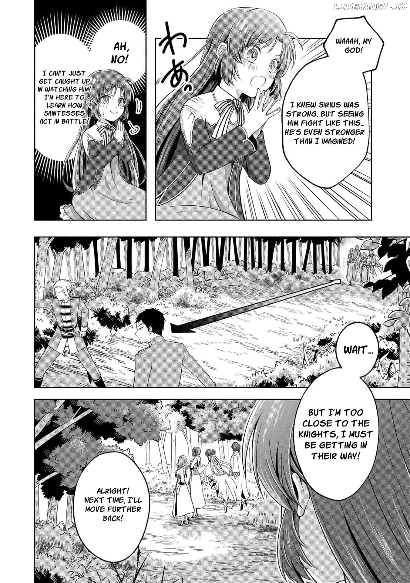 The reincarnated great saintess hides her true identity with all her might Chapter 6 - page 43