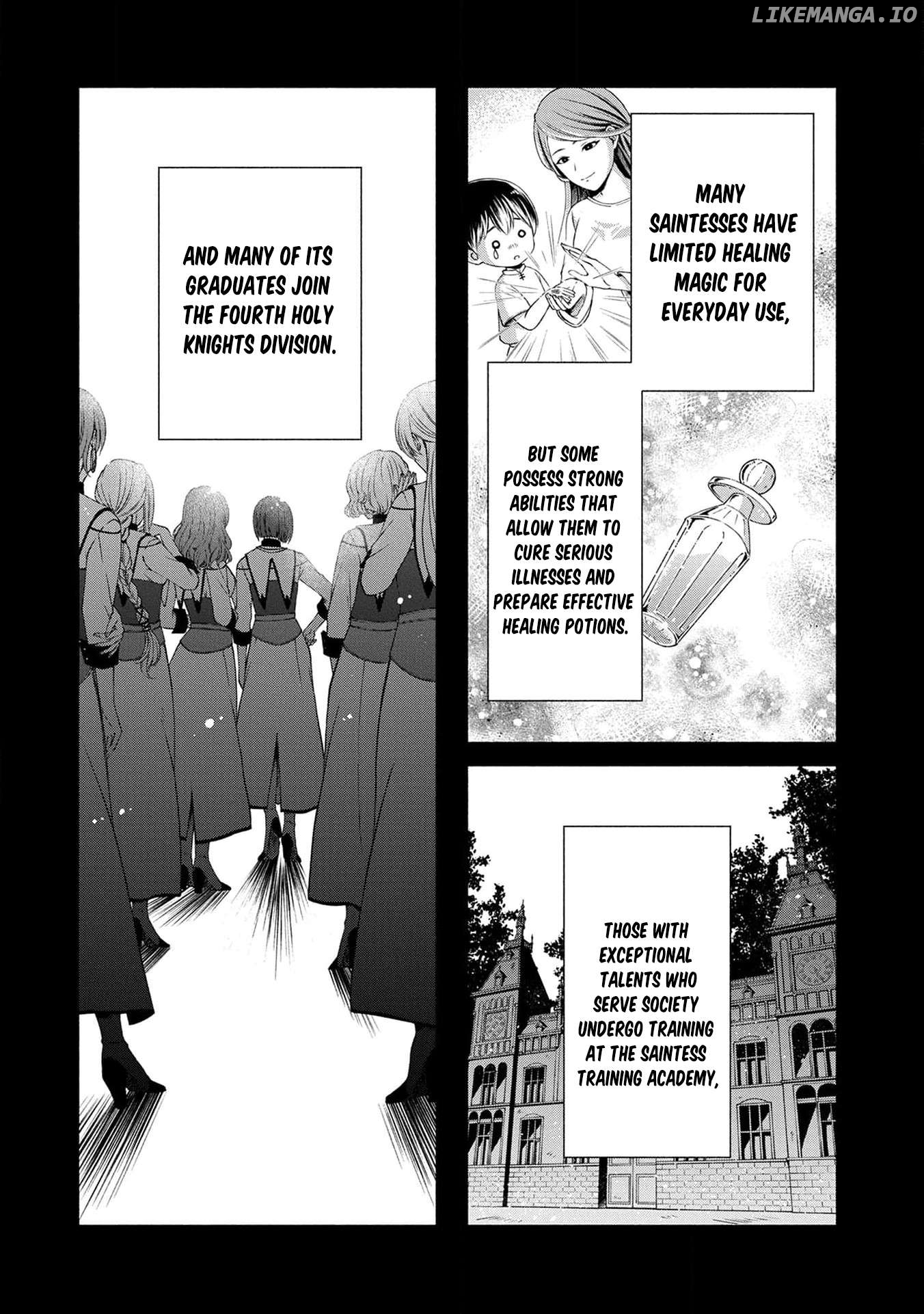 The reincarnated great saintess hides her true identity with all her might Chapter 6 - page 5