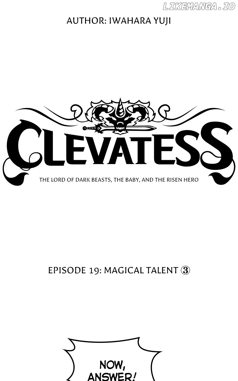 Clevatess Chapter 19 - page 1