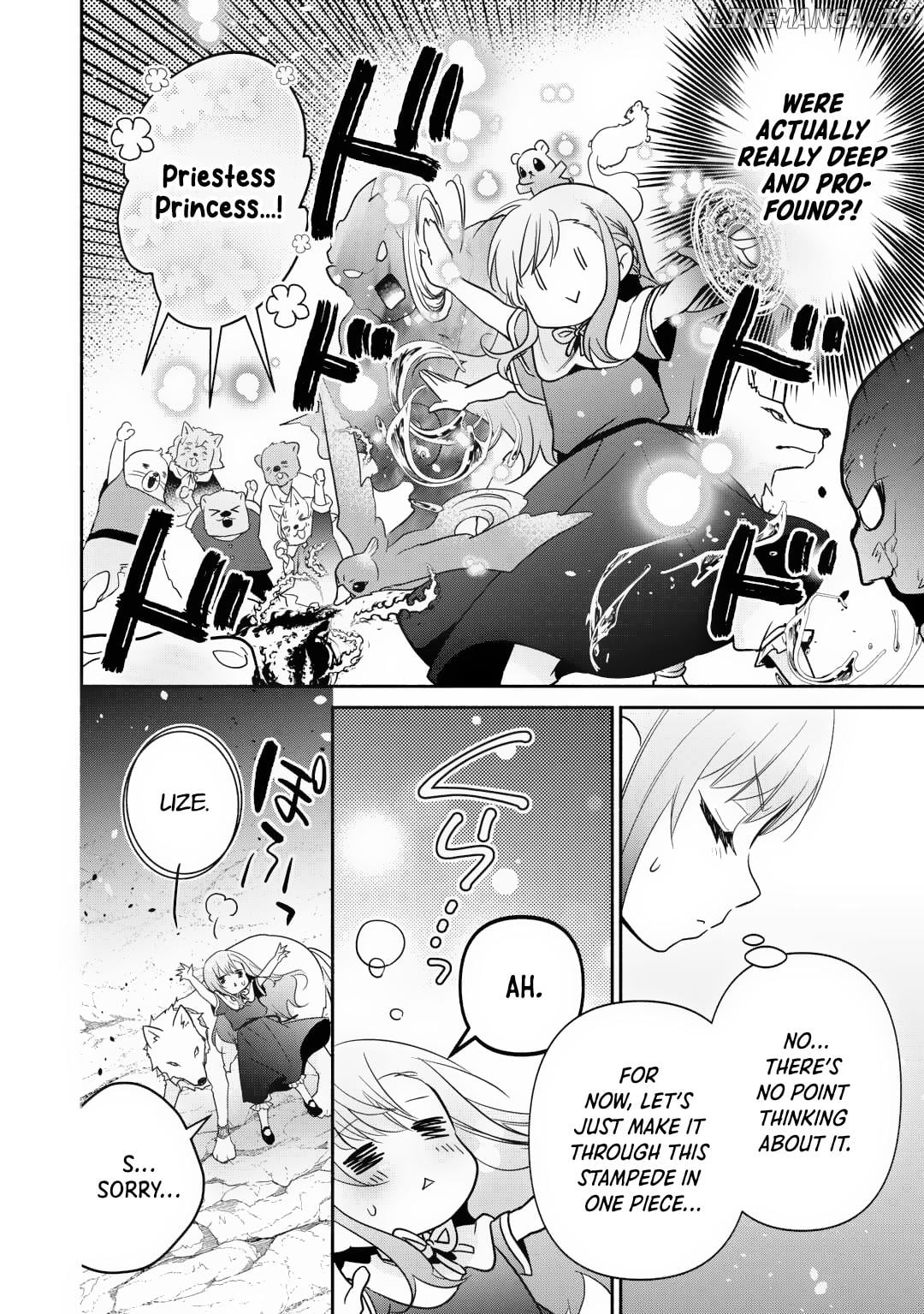 The Reincarnated Little Girl Lives With Divine Beast, Prince, and Mercenaries of Tough Guys (Official) Chapter 21 - page 15