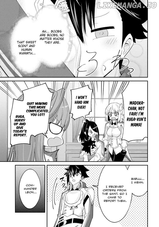 I’ve Become A Holy Knight, But The Commander’s Breasts Are Too Amazing To Cleanse My Soul Chapter 15 - page 9