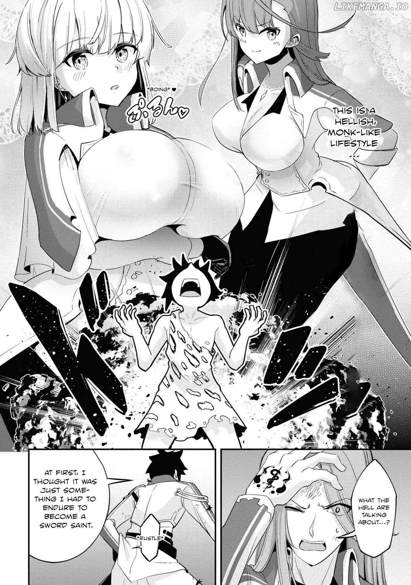 I’ve Become A Holy Knight, But The Commander’s Breasts Are Too Amazing To Cleanse My Soul Chapter 9 - page 12
