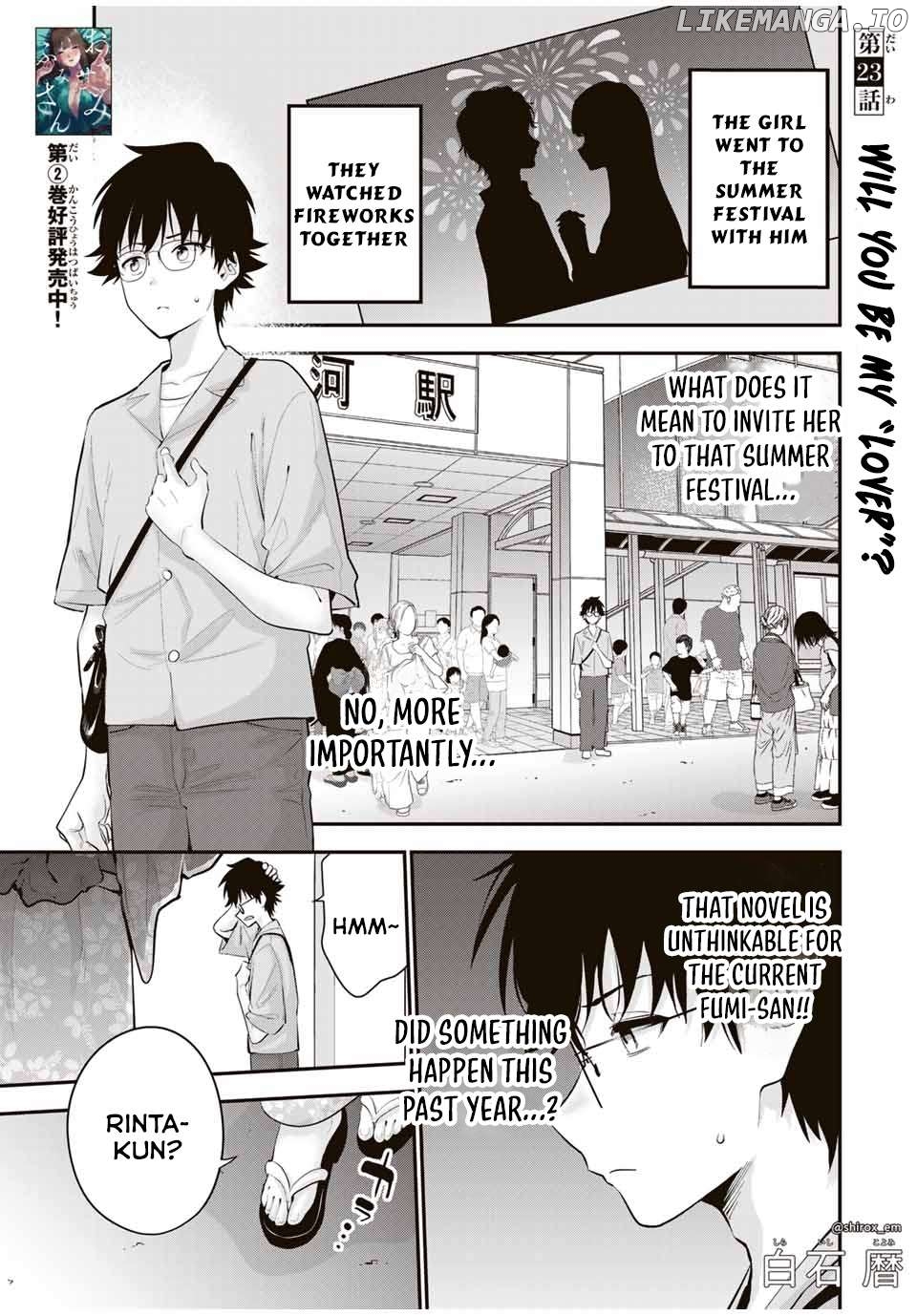 Oyasumi Fumi-san Chapter 23 - page 2