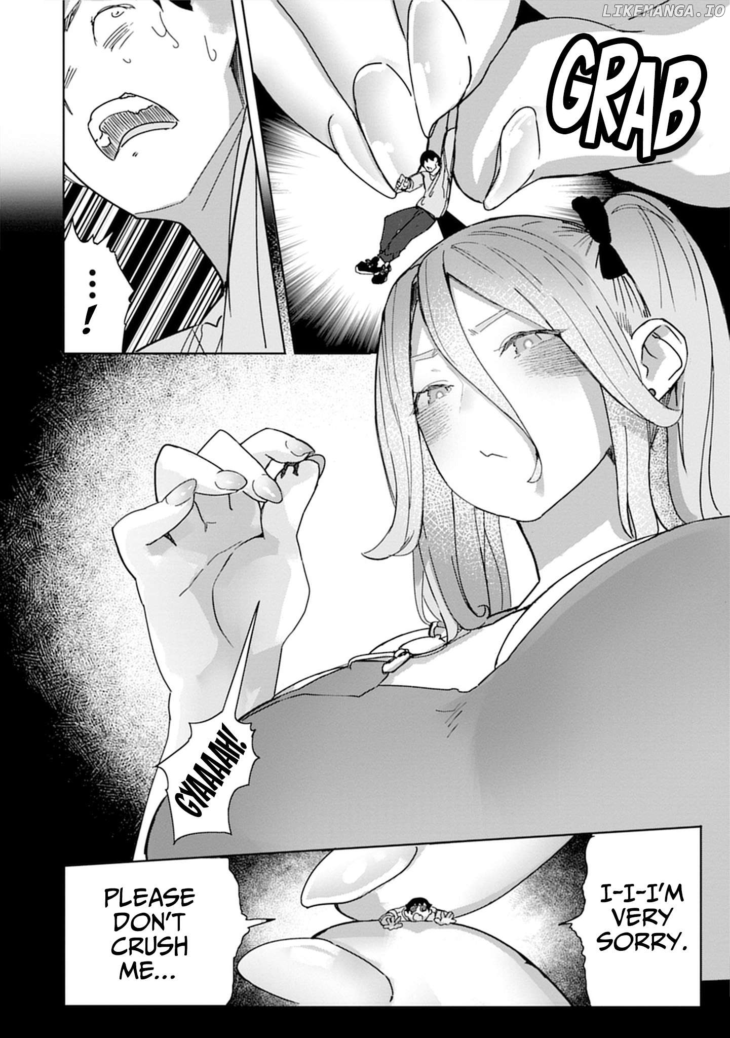 Uo Dekka – Kyonyuu Kyojiri Koushinchou Gyaru-chan wa Boku ni Koi Shiteru – Anthology Comic Chapter 4 - page 18