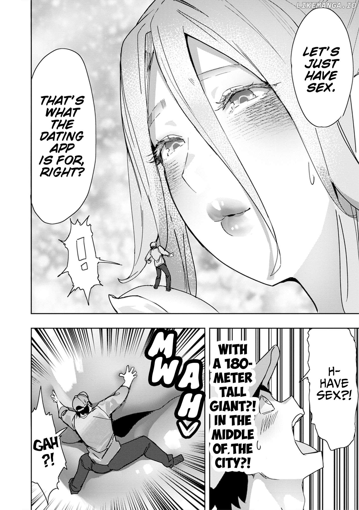 Uo Dekka – Kyonyuu Kyojiri Koushinchou Gyaru-chan wa Boku ni Koi Shiteru – Anthology Comic Chapter 4 - page 7