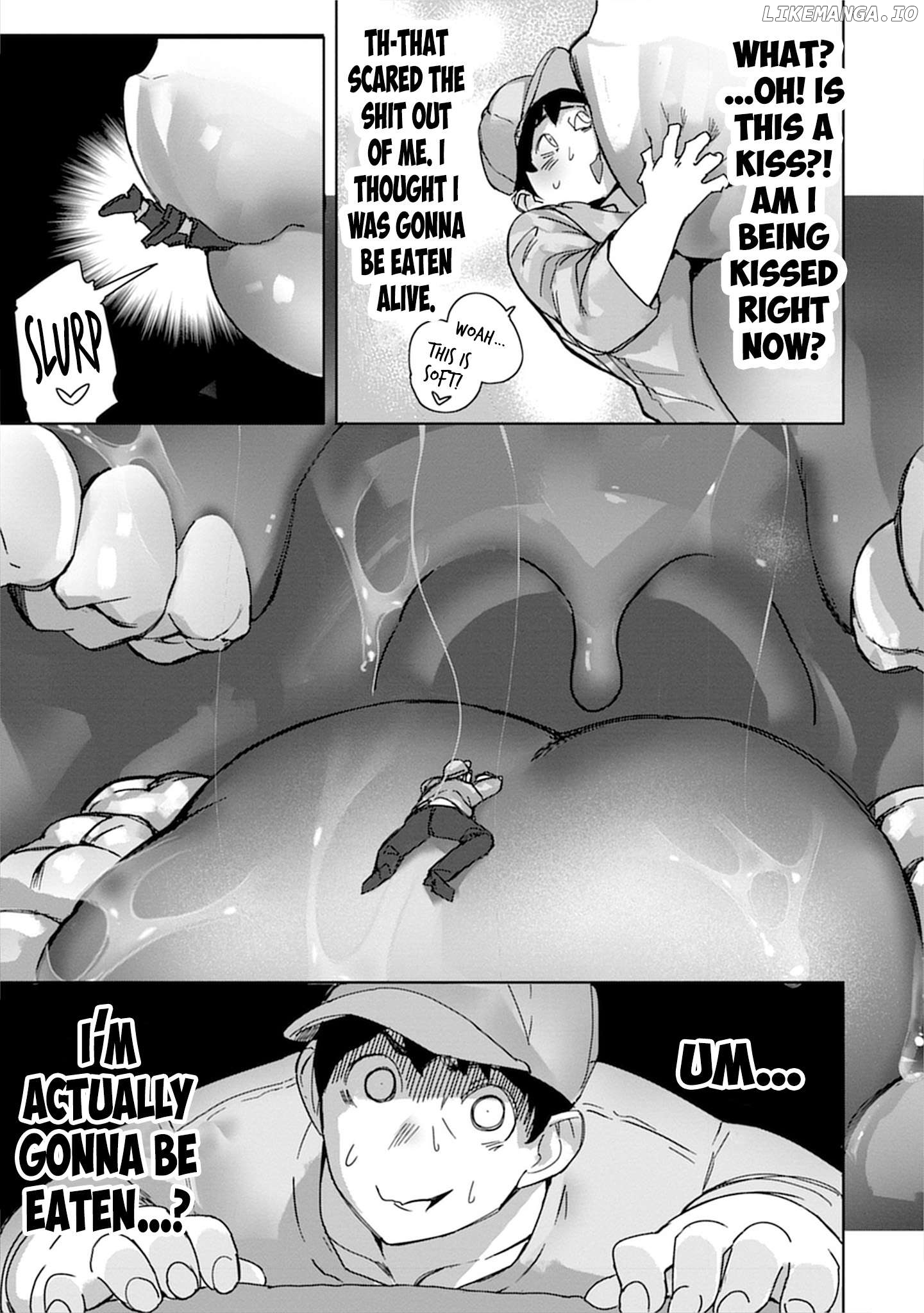 Uo Dekka – Kyonyuu Kyojiri Koushinchou Gyaru-chan wa Boku ni Koi Shiteru – Anthology Comic Chapter 4 - page 8