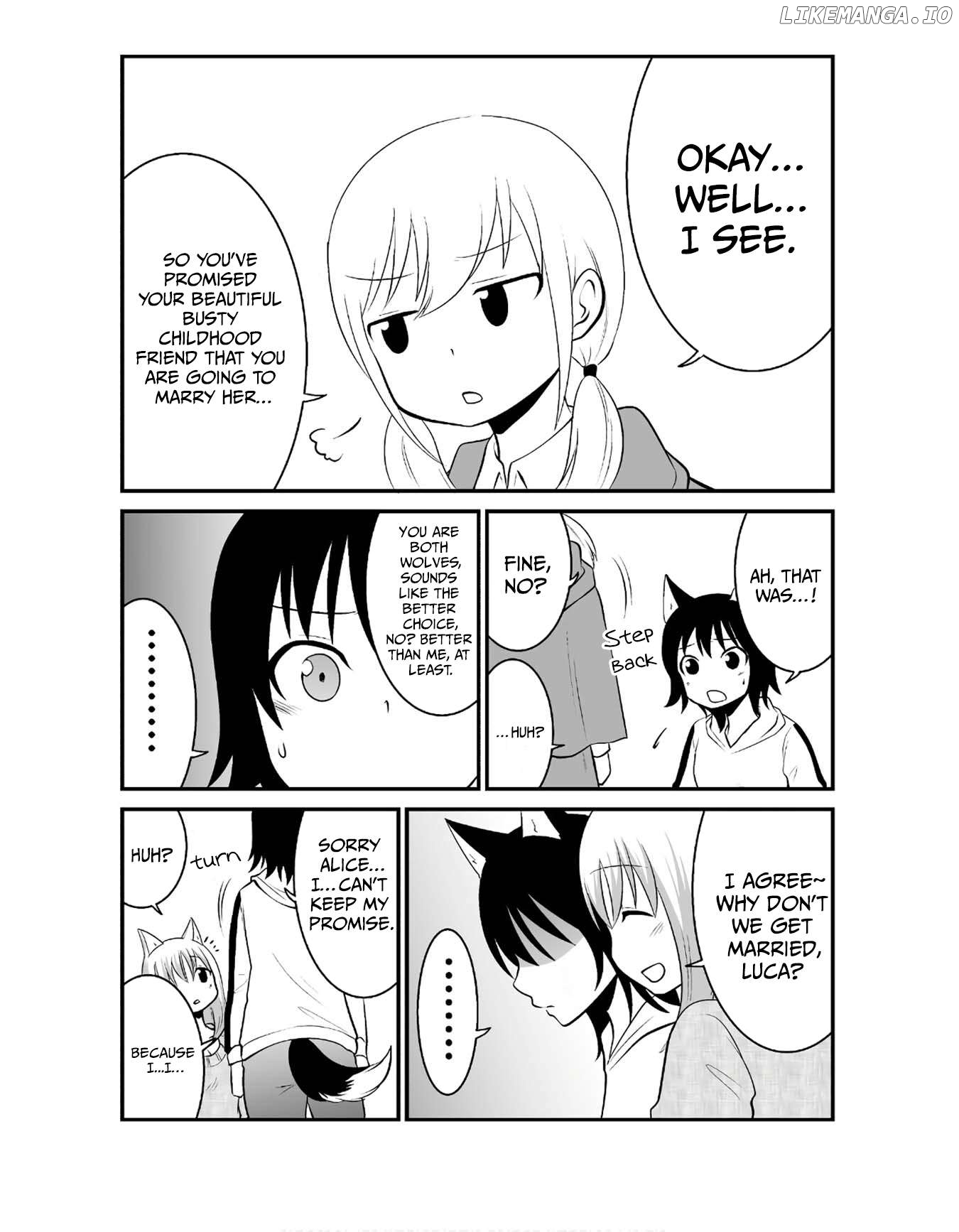 Akazukin ni Taberareta Oukami Chapter 33 - page 9