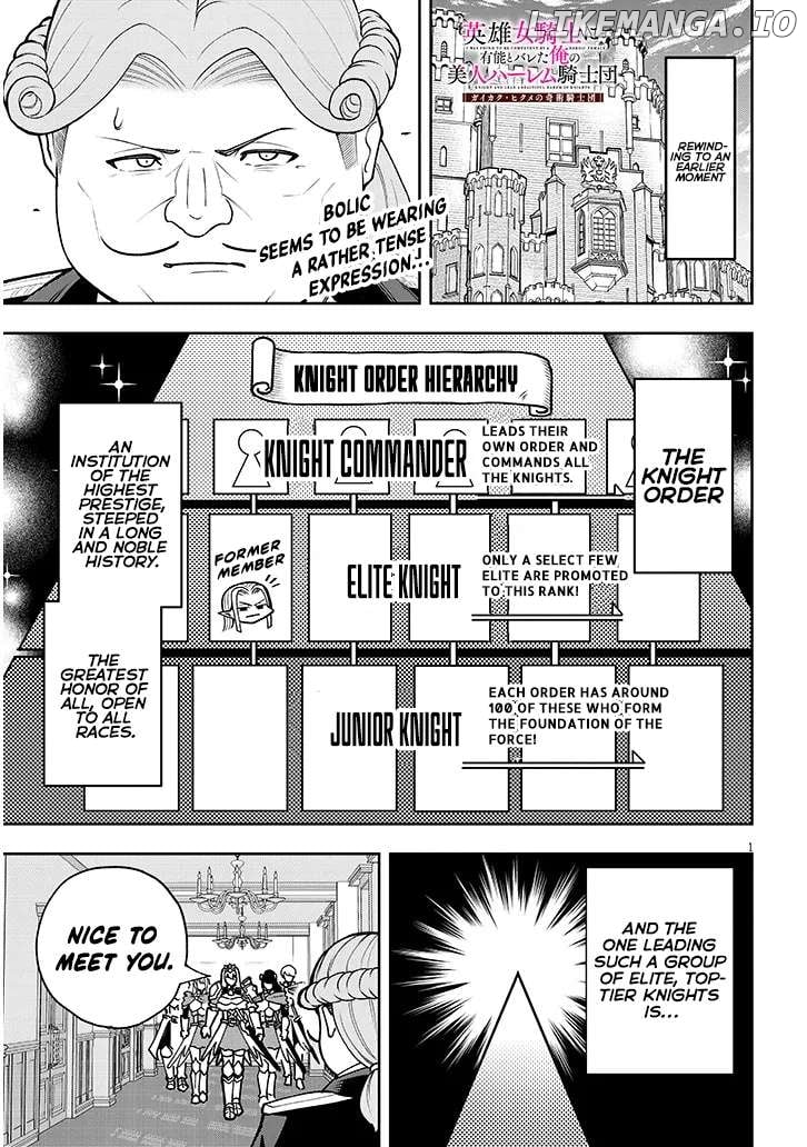 Eiyuu Onna Kishi ni Yuunou to Bareta Ore no Bijin Harem Kishidan Chapter 7 - page 2