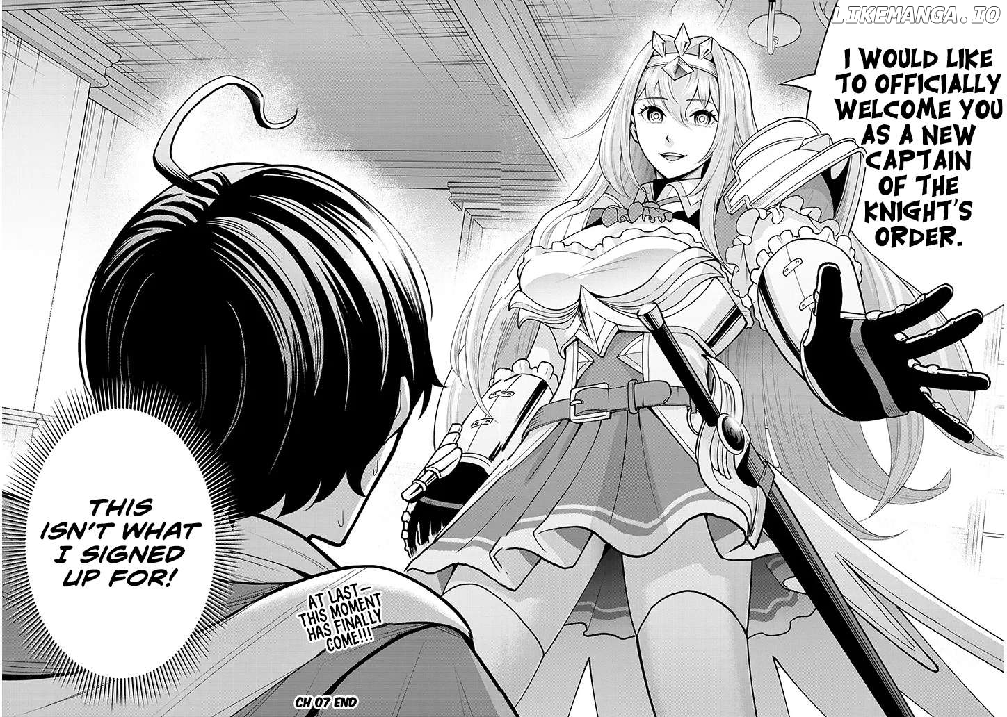 Eiyuu Onna Kishi ni Yuunou to Bareta Ore no Bijin Harem Kishidan Chapter 7 - page 37
