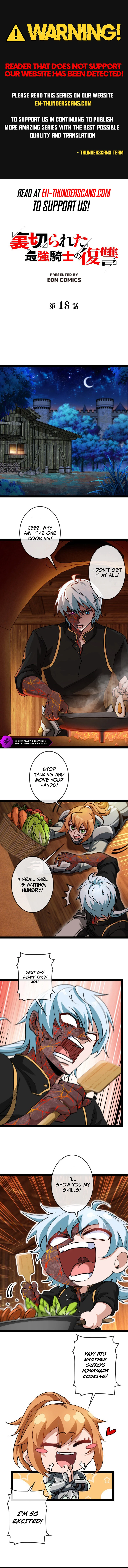 The Revenge of the Betrayed Strongest Knight Chapter 18 - page 1