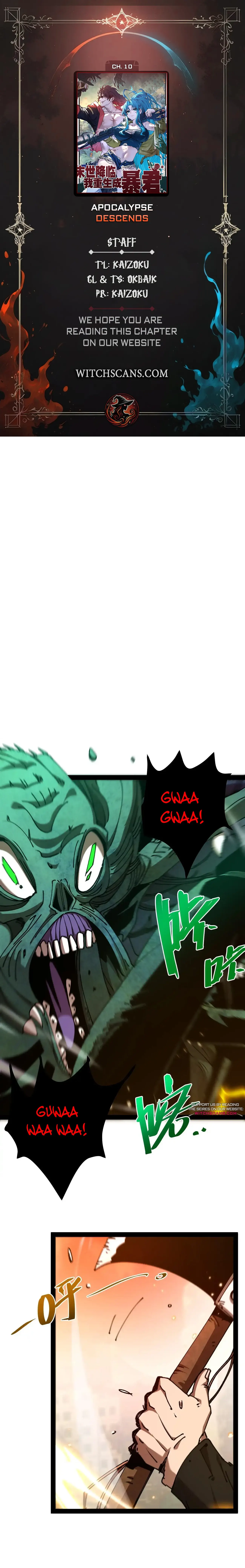 Apocalypse Descends, I Reincarnated As A Tyrant Chapter 10 - page 1