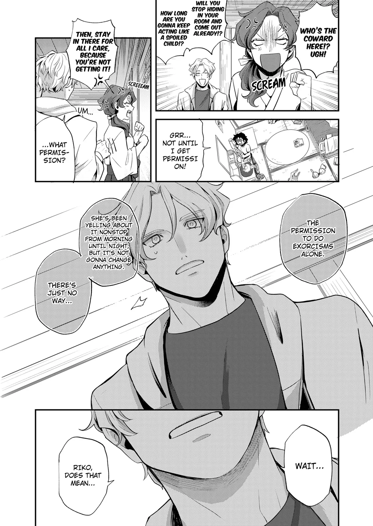 Climaxorcism! -Making My Handsome, Well-Endowed Client Bust a Nut to Bust Ghosts- (Official) Chapter 17 - page 4