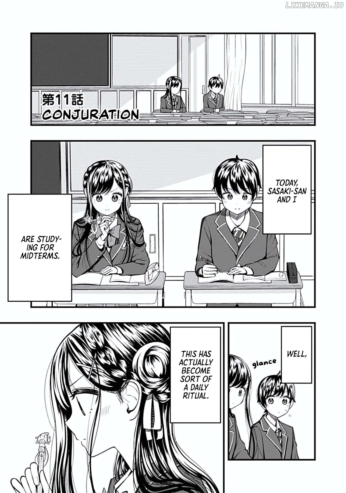 Sasaki-san wa Chotto dake Sugoi Chapter 11 - page 1