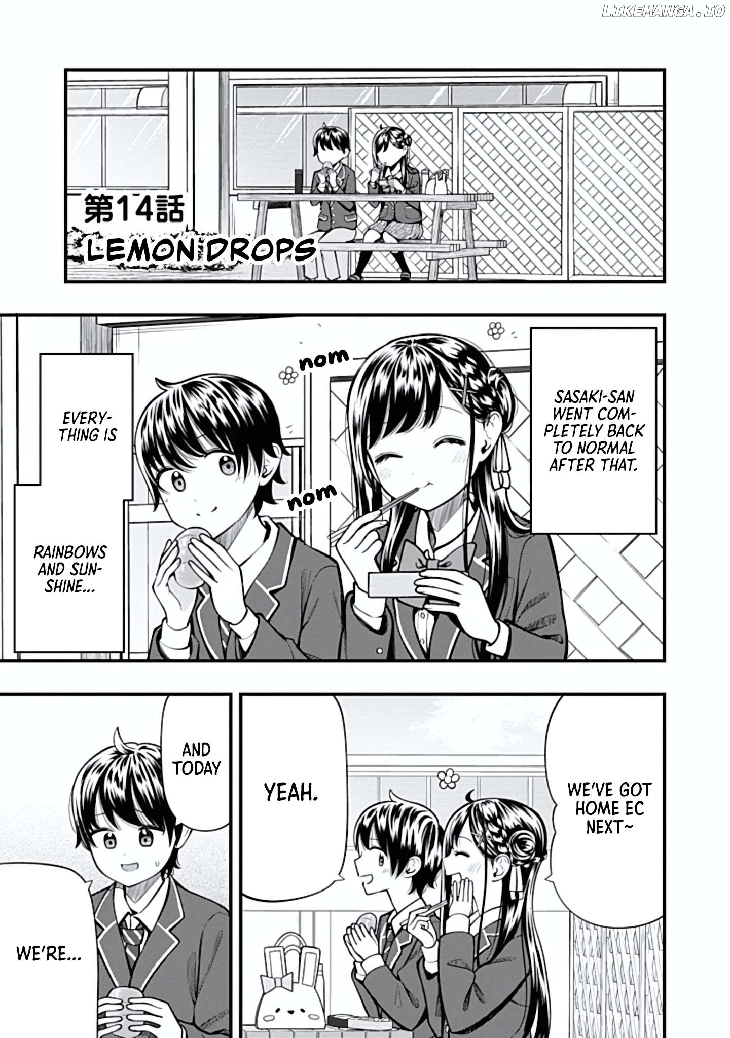 Sasaki-san wa Chotto dake Sugoi Chapter 14 - page 1