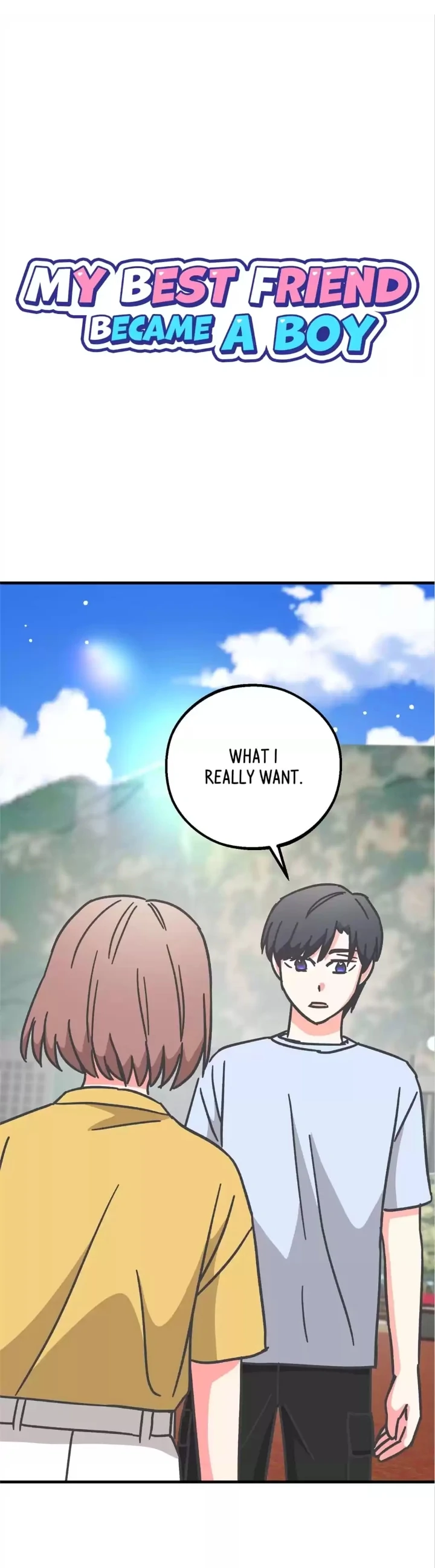 One Day, My Best Friend Turned into a Man Chapter 76 - page 1