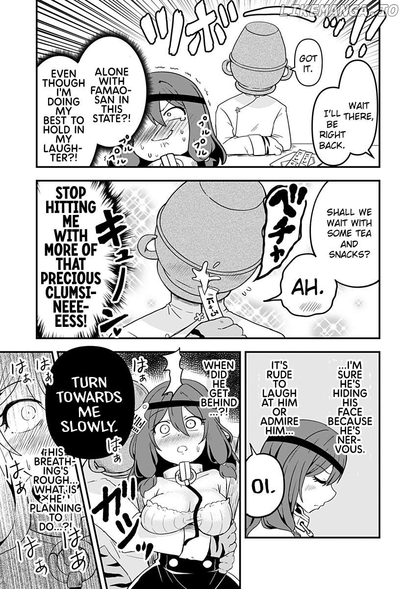 Dorei no Watashi-shi Mofumofu Shujin ga Toutokute Kyou mo Buji Shibou Chapter 7 - page 5
