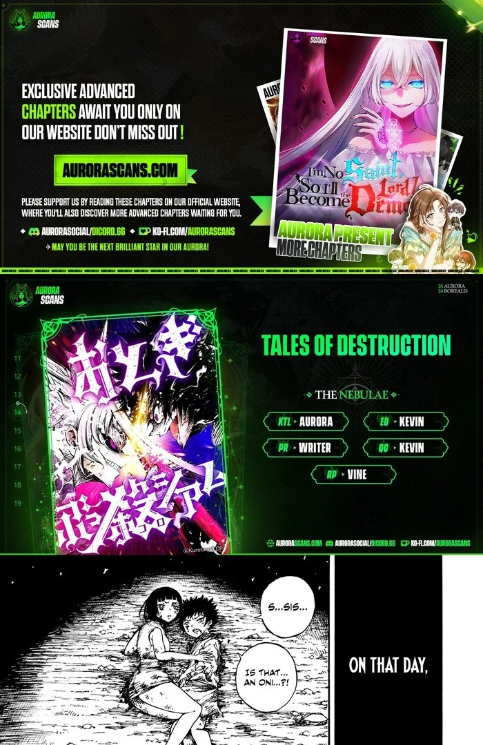Tales of Destruction Chapter 14 - page 1