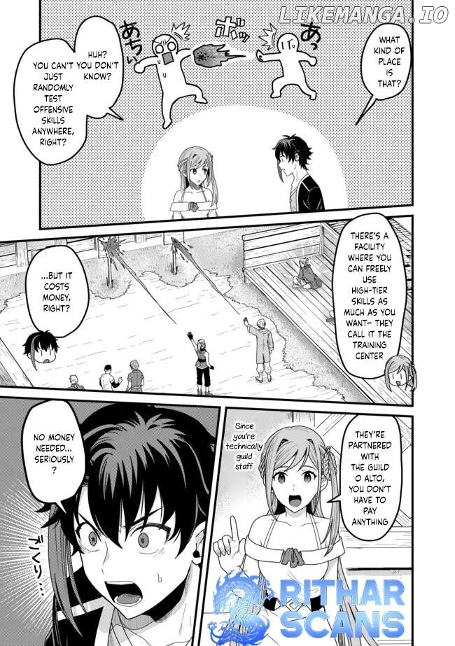 Zen Jidou Mahou [Auto Magic] no Cost Performance Musou "Seichou Speed ga Chou Osoi" to Tsuihou Sareta ga, Houchishite mo Keikenchi ga Atsumaru Mitai Desu Chapter 3.2 - page 7