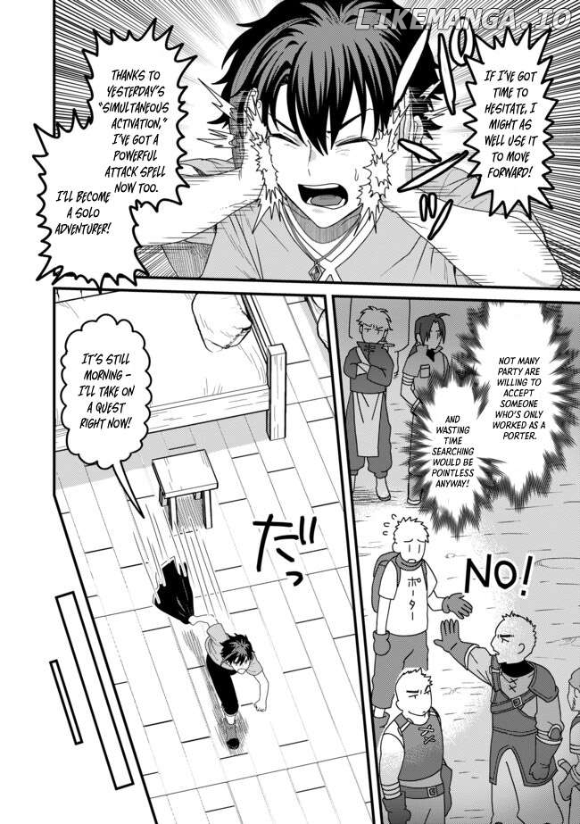 Zen Jidou Mahou [Auto Magic] no Cost Performance Musou "Seichou Speed ga Chou Osoi" to Tsuihou Sareta ga, Houchishite mo Keikenchi ga Atsumaru Mitai Desu Chapter 5.2 - page 7