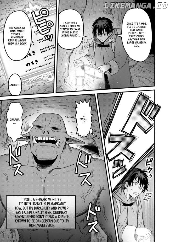 Zen Jidou Mahou [Auto Magic] no Cost Performance Musou "Seichou Speed ga Chou Osoi" to Tsuihou Sareta ga, Houchishite mo Keikenchi ga Atsumaru Mitai Desu Chapter 6.2 - page 2