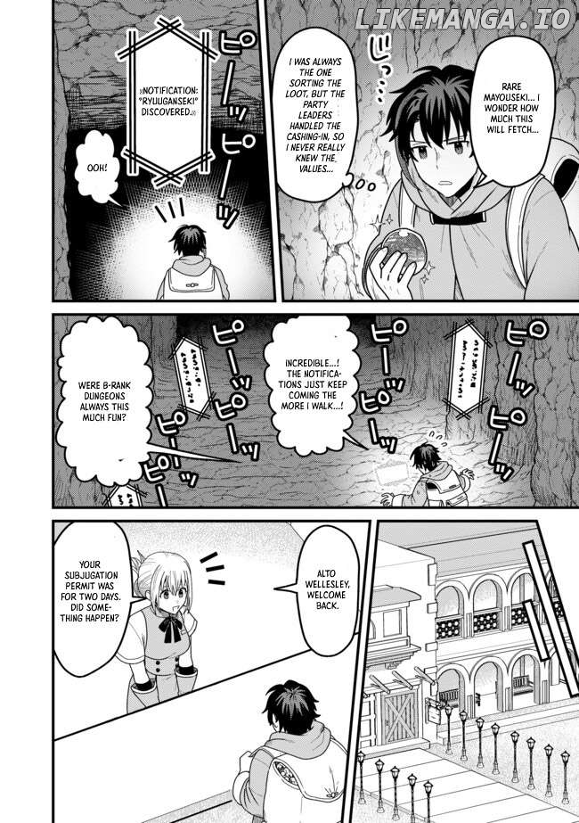 Zen Jidou Mahou [Auto Magic] no Cost Performance Musou "Seichou Speed ga Chou Osoi" to Tsuihou Sareta ga, Houchishite mo Keikenchi ga Atsumaru Mitai Desu Chapter 6.2 - page 5