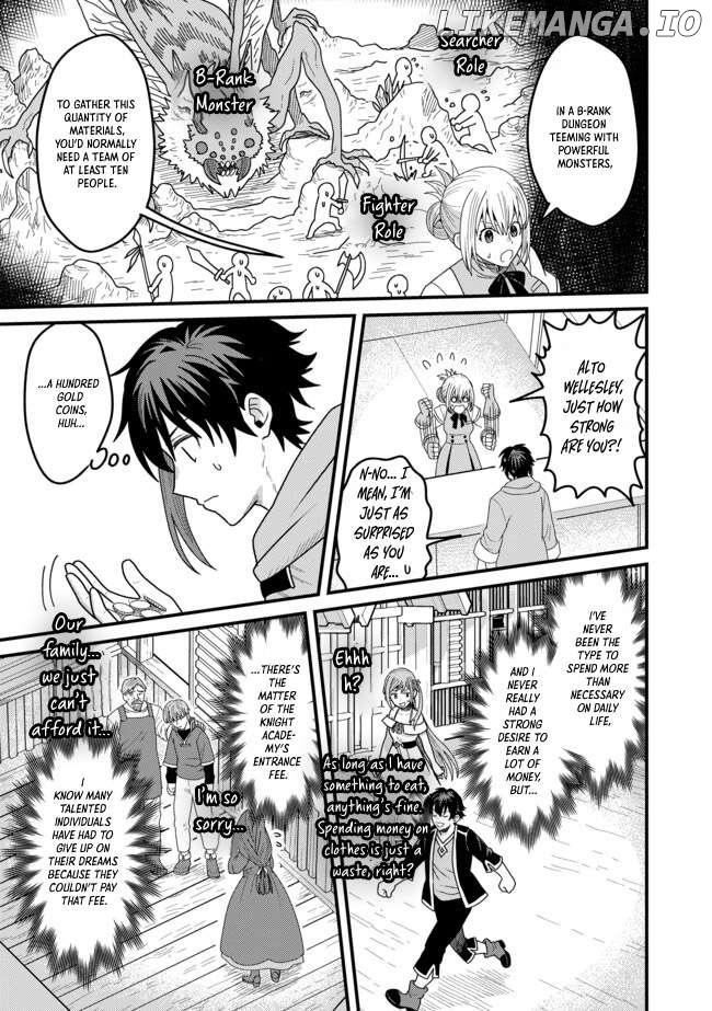 Zen Jidou Mahou [Auto Magic] no Cost Performance Musou "Seichou Speed ga Chou Osoi" to Tsuihou Sareta ga, Houchishite mo Keikenchi ga Atsumaru Mitai Desu Chapter 6.2 - page 8