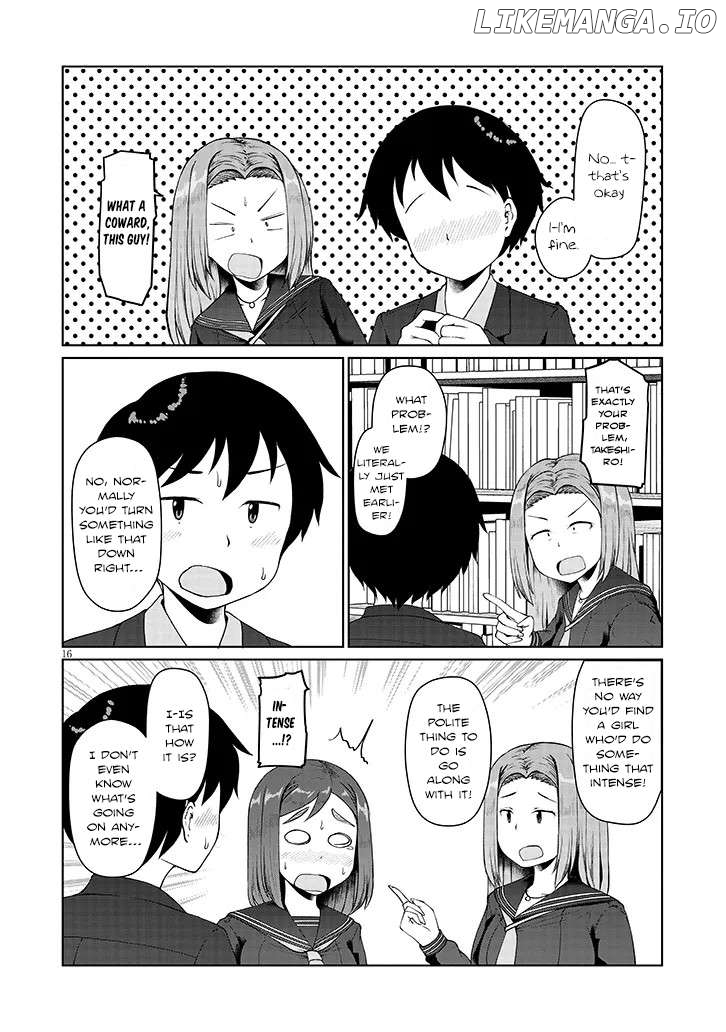 Jimiko na Mitsuba-san ga Boku wo Yuuwaku Suru Chapter 3 - page 16