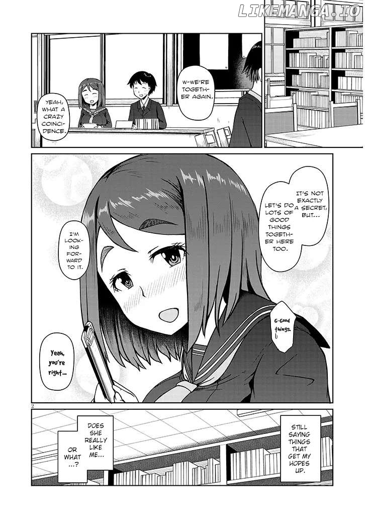 Jimiko na Mitsuba-san ga Boku wo Yuuwaku Suru Chapter 3 - page 2