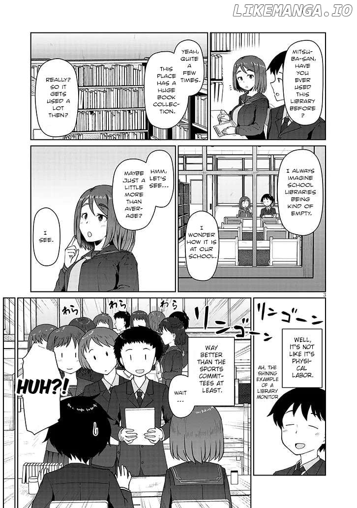 Jimiko na Mitsuba-san ga Boku wo Yuuwaku Suru Chapter 3 - page 3