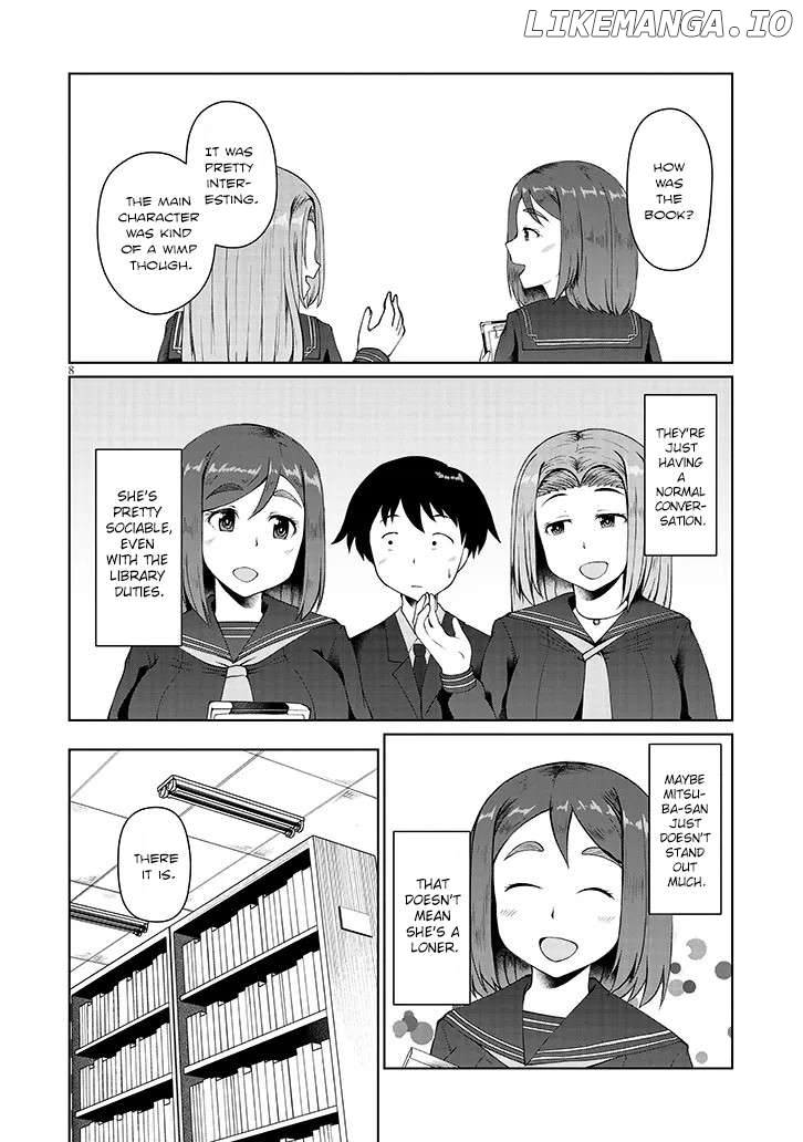 Jimiko na Mitsuba-san ga Boku wo Yuuwaku Suru Chapter 3 - page 8
