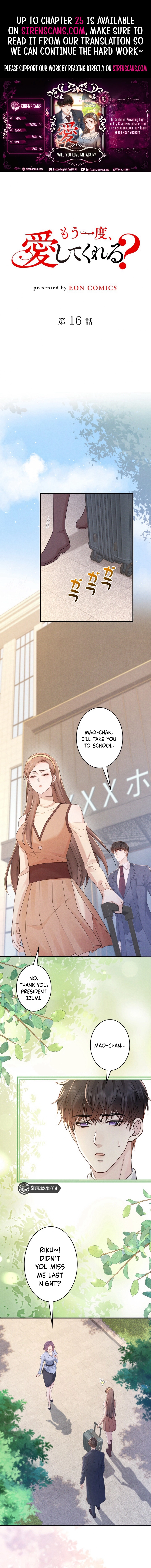 Will You Love me Again Chapter 16 - page 1