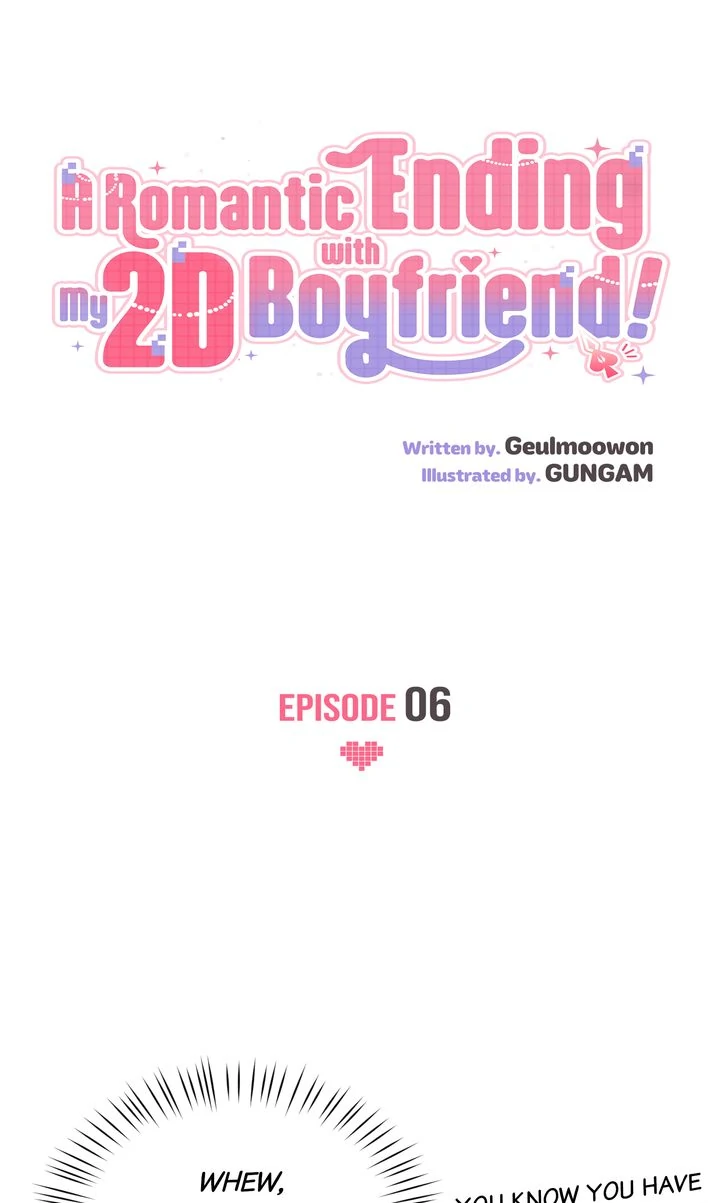 A Romantic Ending with My 2D Boyfriend! Chapter 6 - page 8