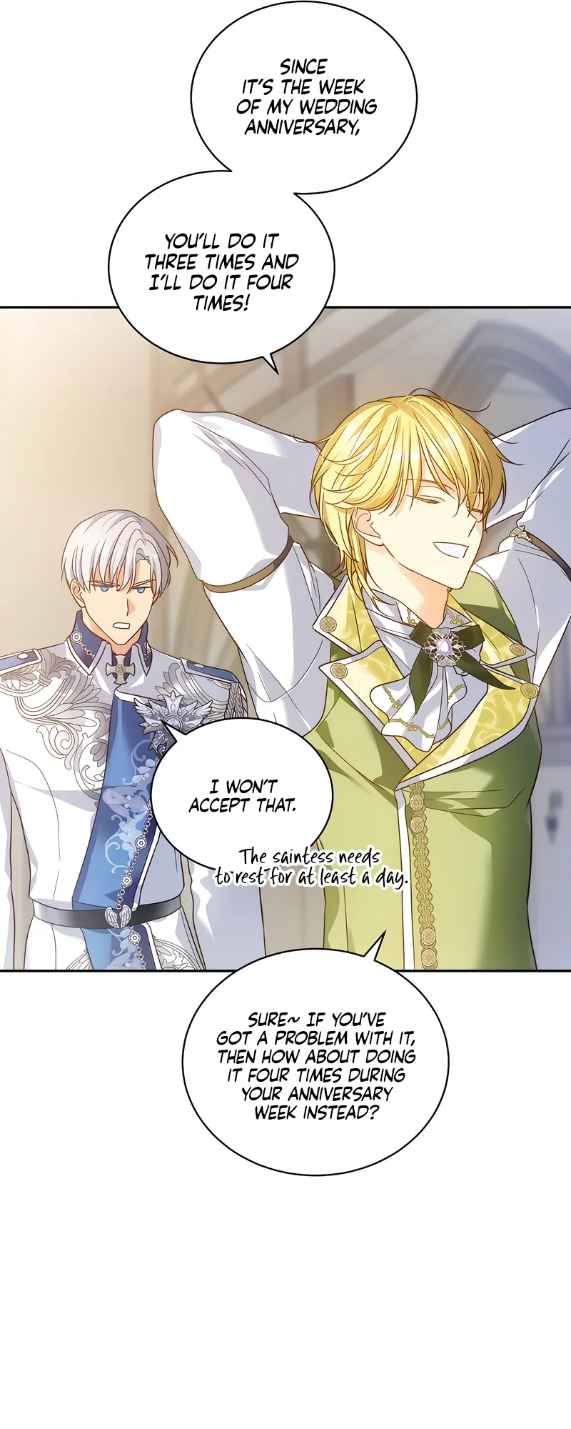 The Saint Is Stuck in the Wall! Chapter 5 - page 9