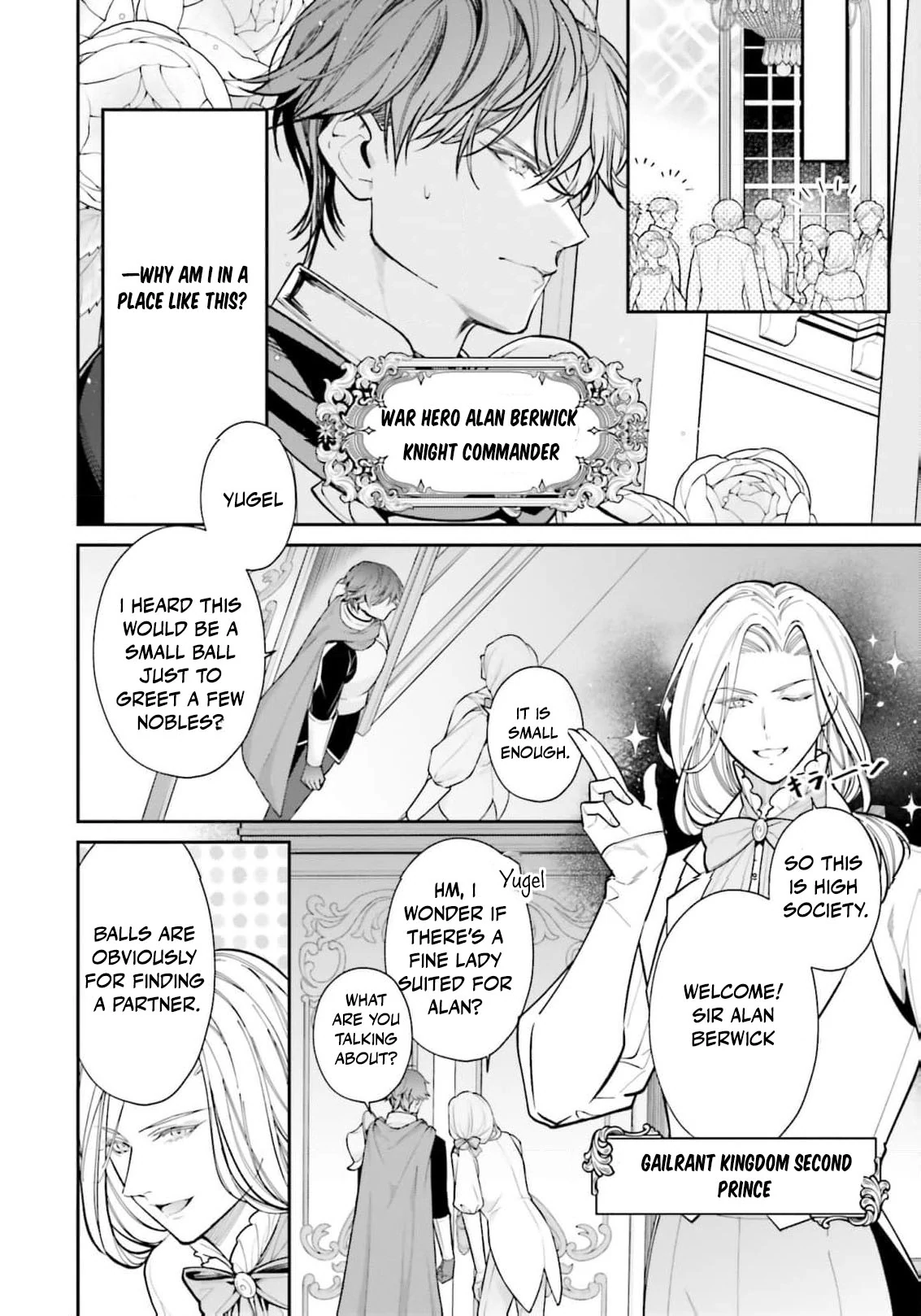 I Just Wanted to Pet Fluffy Animals. Why Is the Knight Commander Proposing?! Chapter 1 - page 12