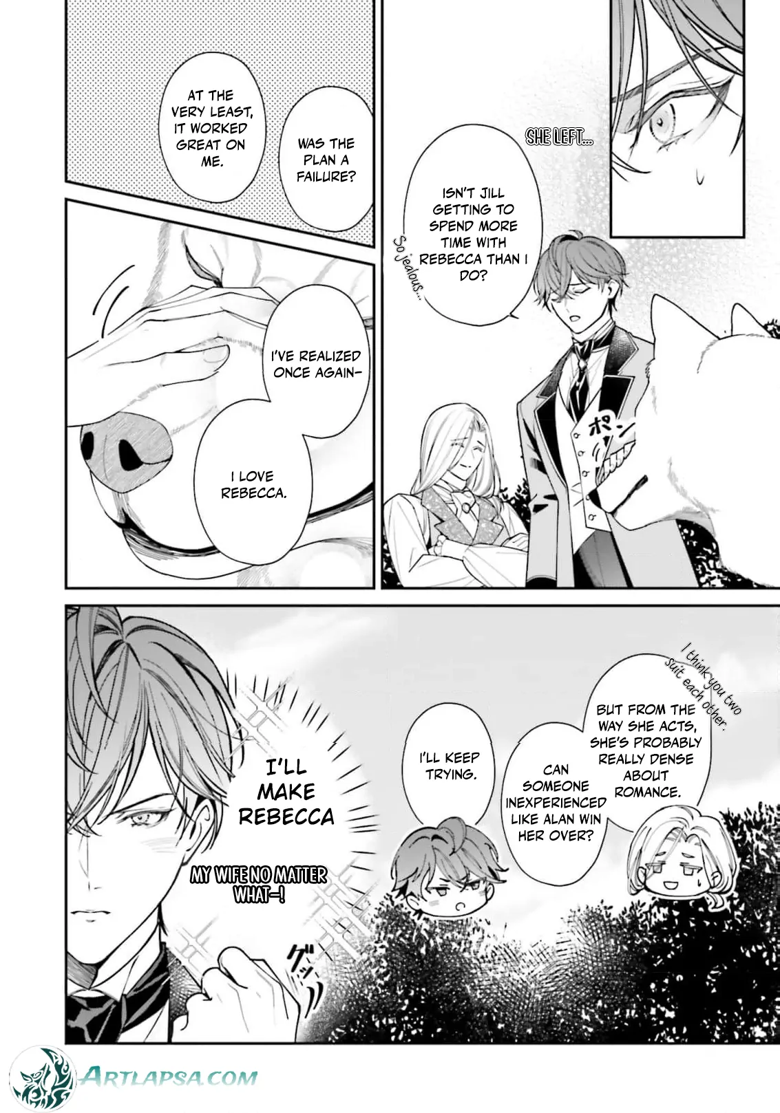 I Just Wanted to Pet Fluffy Animals. Why Is the Knight Commander Proposing?! Chapter 4 - page 14