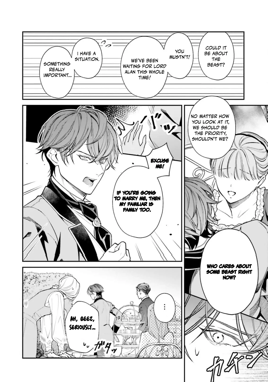 I Just Wanted to Pet Fluffy Animals. Why Is the Knight Commander Proposing?! Chapter 4 - page 6