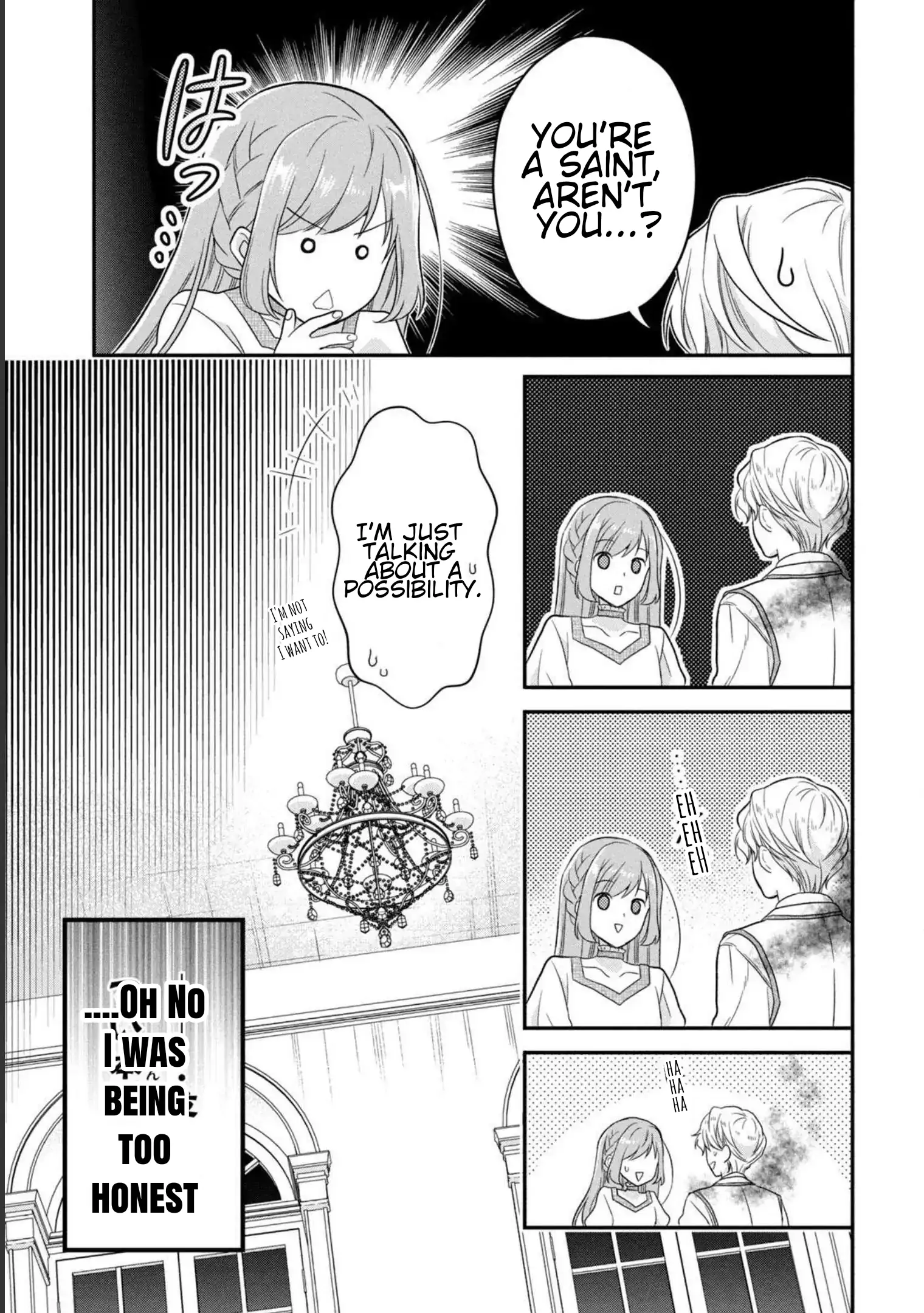 A Useless Saint and A Cursed Paladin <I Confessed to Make Memories but I was Proposed to Instead> Chapter 2.2 - page 10
