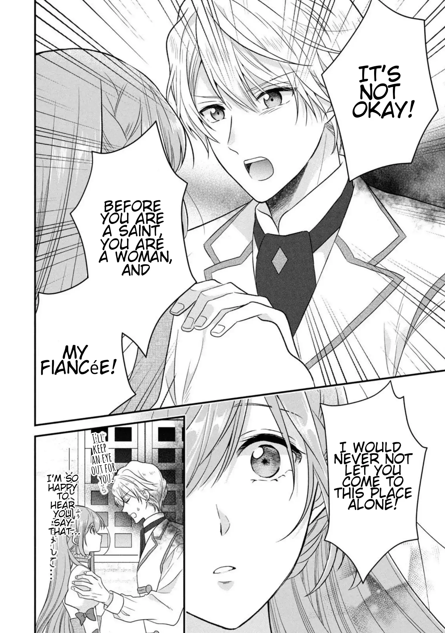 A Useless Saint and A Cursed Paladin <I Confessed to Make Memories but I was Proposed to Instead> Chapter 2.2 - page 27