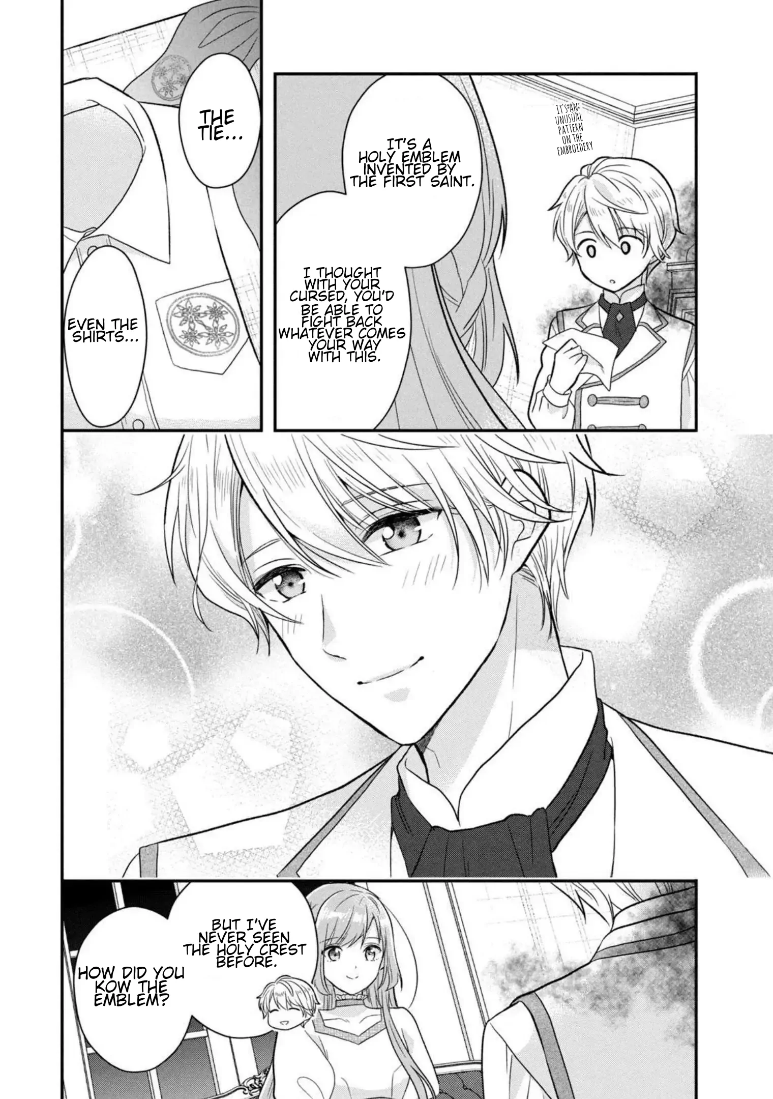 A Useless Saint and A Cursed Paladin <I Confessed to Make Memories but I was Proposed to Instead> Chapter 2.2 - page 3