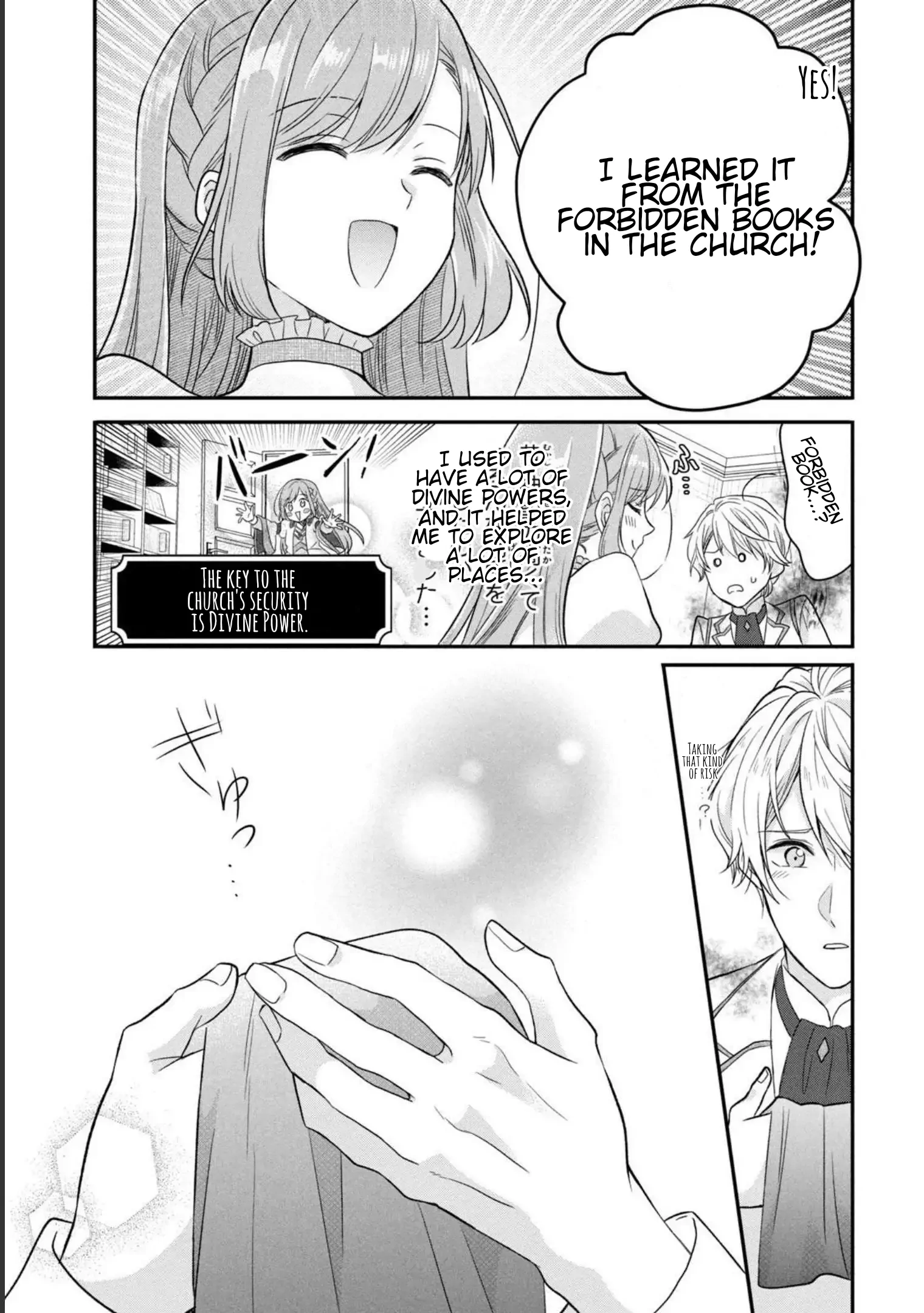 A Useless Saint and A Cursed Paladin <I Confessed to Make Memories but I was Proposed to Instead> Chapter 2.2 - page 4