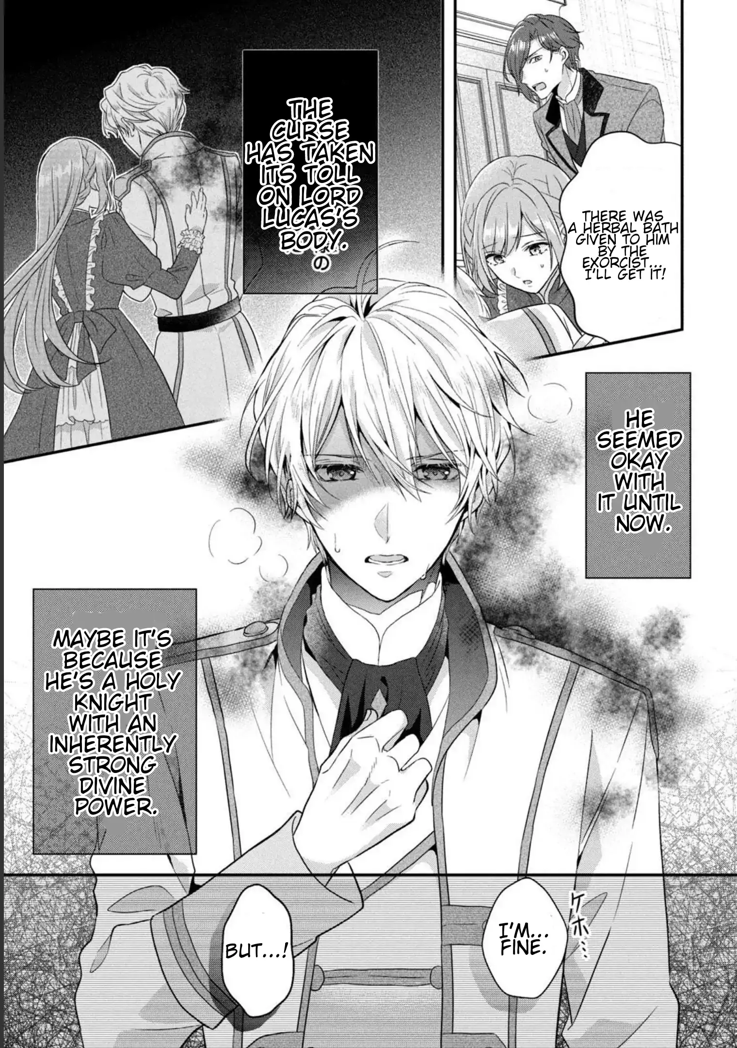 A Useless Saint and A Cursed Paladin <I Confessed to Make Memories but I was Proposed to Instead> Chapter 3.1 - page 3