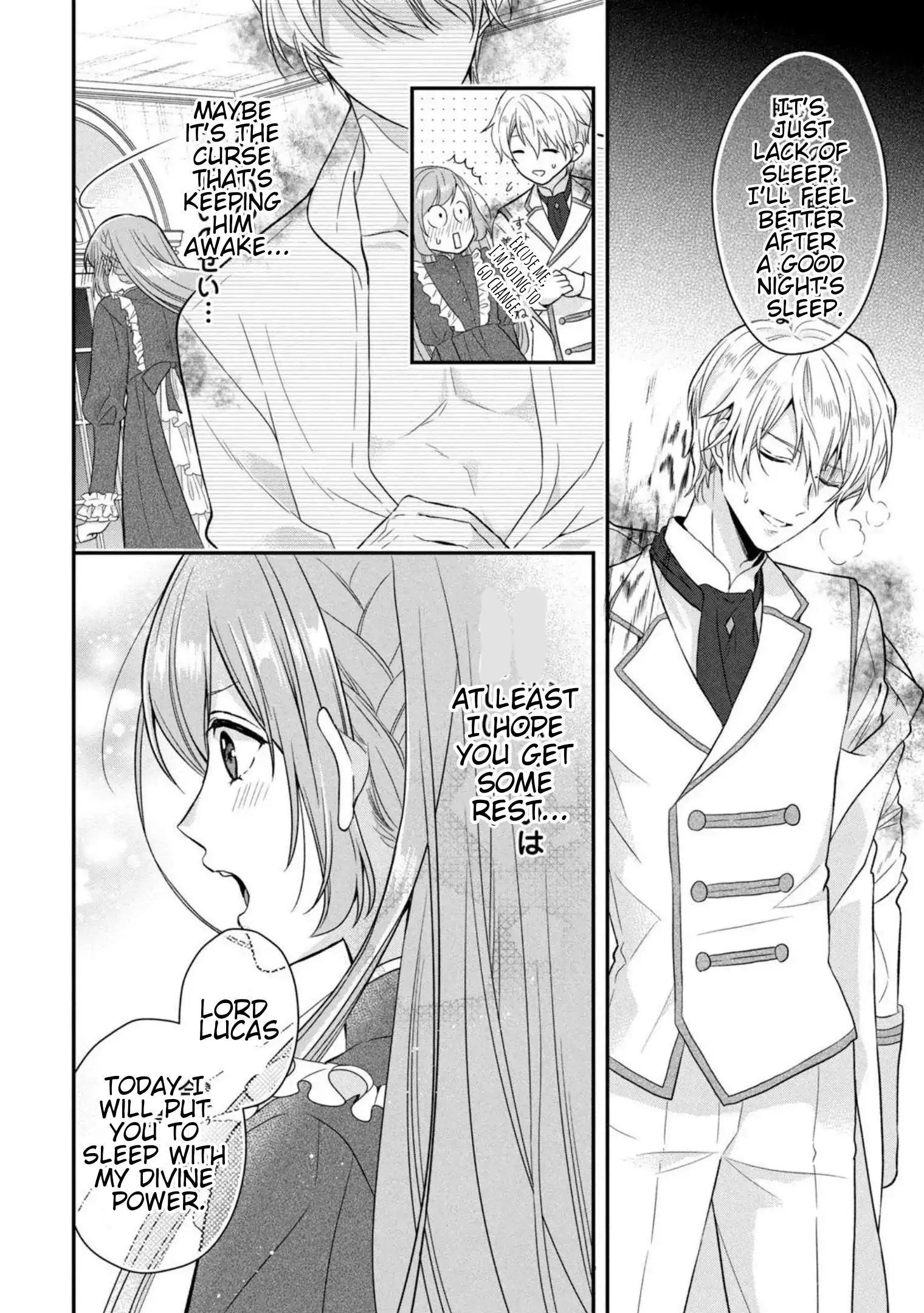 A Useless Saint and A Cursed Paladin <I Confessed to Make Memories but I was Proposed to Instead> Chapter 3.1 - page 4