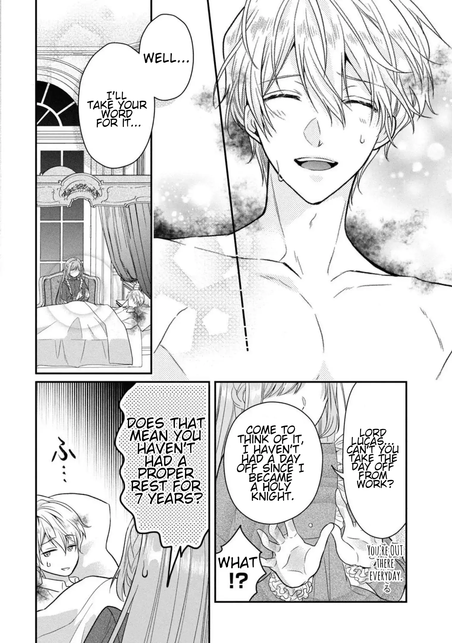A Useless Saint and A Cursed Paladin <I Confessed to Make Memories but I was Proposed to Instead> Chapter 3.1 - page 6