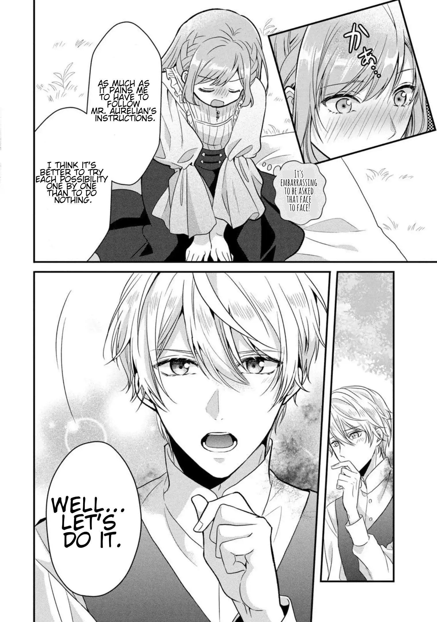 A Useless Saint and A Cursed Paladin <I Confessed to Make Memories but I was Proposed to Instead> Chapter 3.2 - page 8
