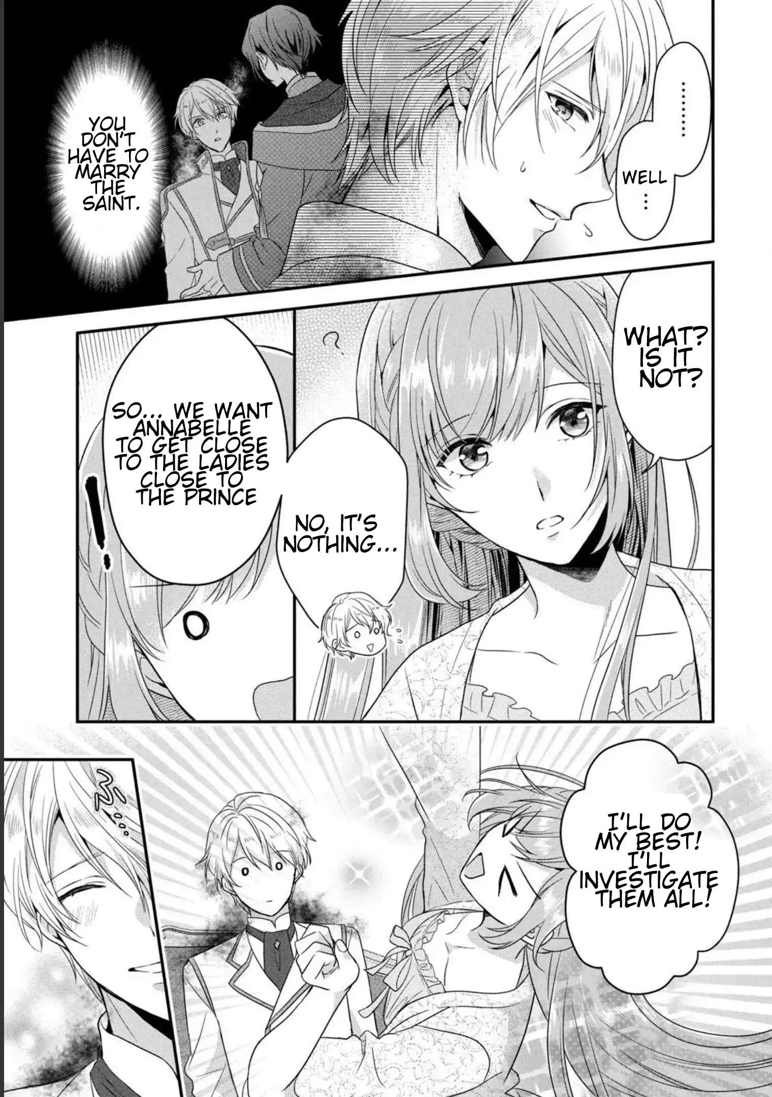 A Useless Saint and A Cursed Paladin <I Confessed to Make Memories but I was Proposed to Instead> Chapter 4.1 - page 3
