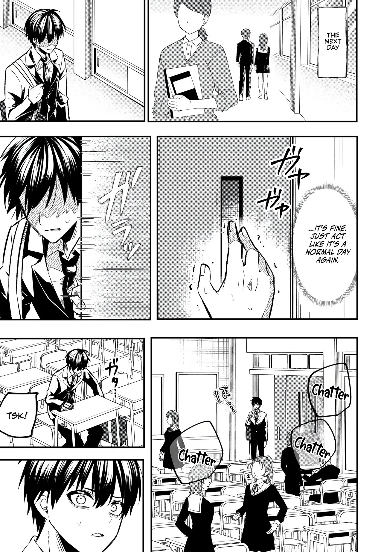Jinsei Gyakuten ~Uwakisare, Enzai wo Kiserareta Orega, Gakuenichi no Bishoujo ni Natsukareru~ Chapter 1 - page 25