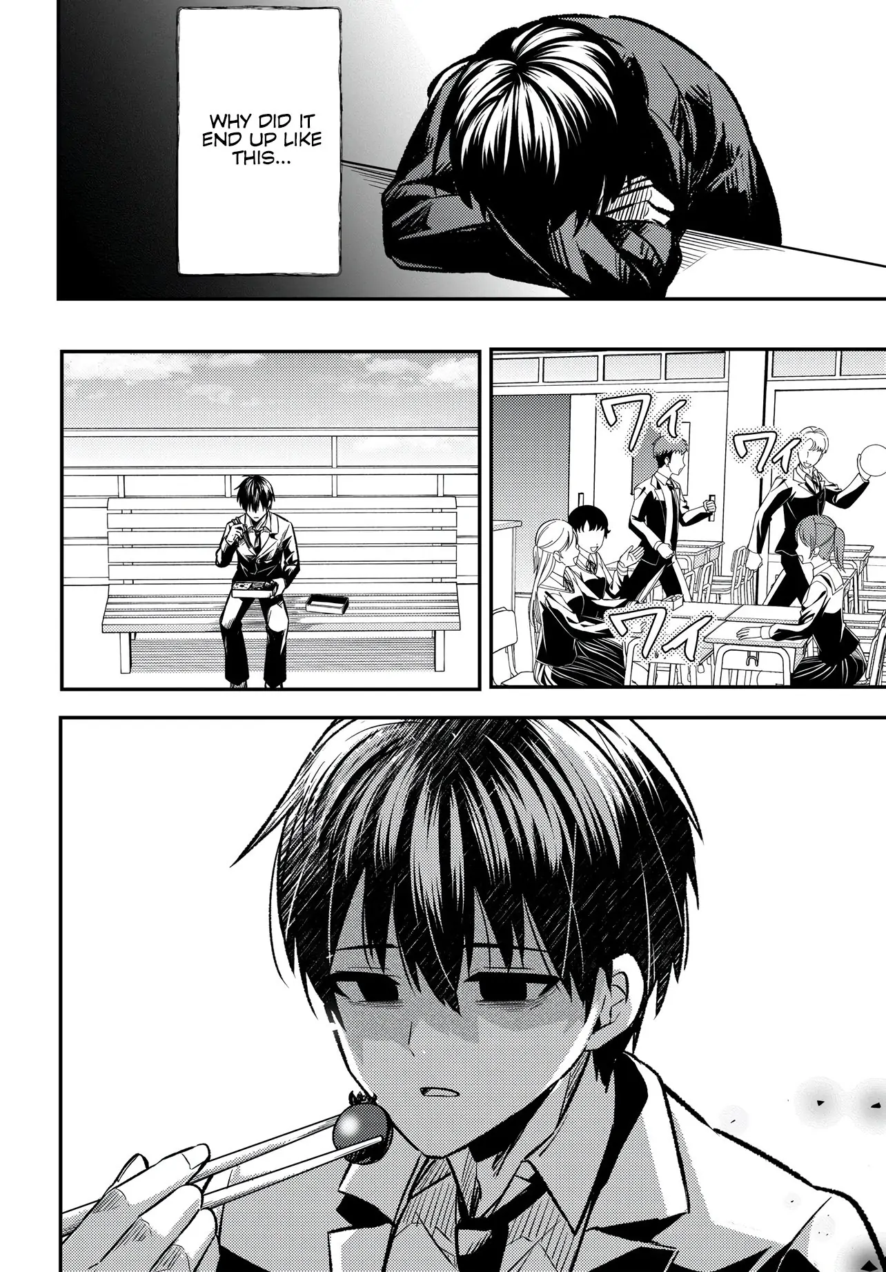 Jinsei Gyakuten ~Uwakisare, Enzai wo Kiserareta Orega, Gakuenichi no Bishoujo ni Natsukareru~ Chapter 1 - page 28